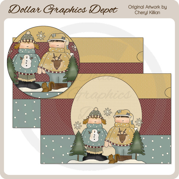 Snow Pals - Set barattolo di vernice
