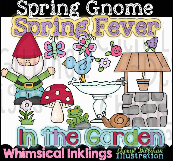 Gnomo de primavera... Colección gráfica