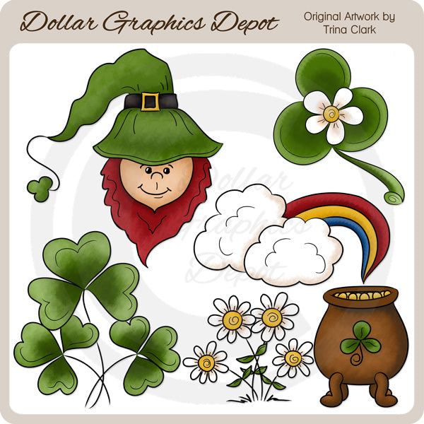 Día de San Patricio - Clipart