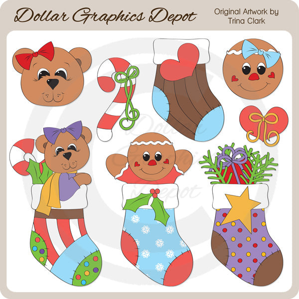 Medias Rellenas - Clipart