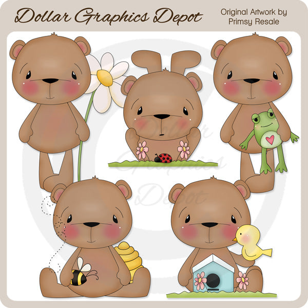 Orsi estivi - ClipArt