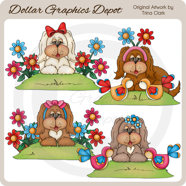 Cachorros De Verano - Clipart