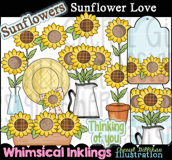 Amor de girasol... Colección gráfica