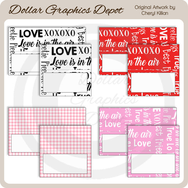 Toppers per borsa dolce amore