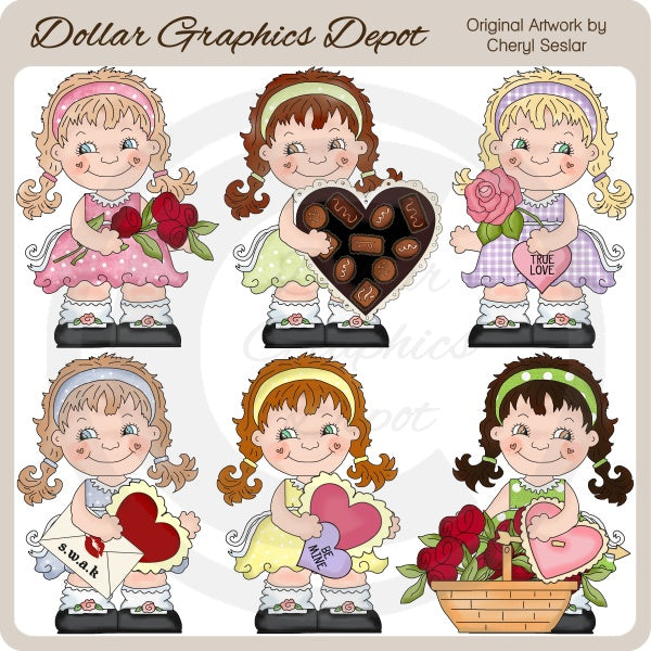 Sweet Sally - San Valentino - Clip Art - *Esclusiva DCS*