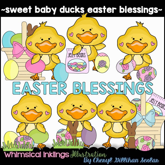 Sweet Baby Ducks...Easter Blessings