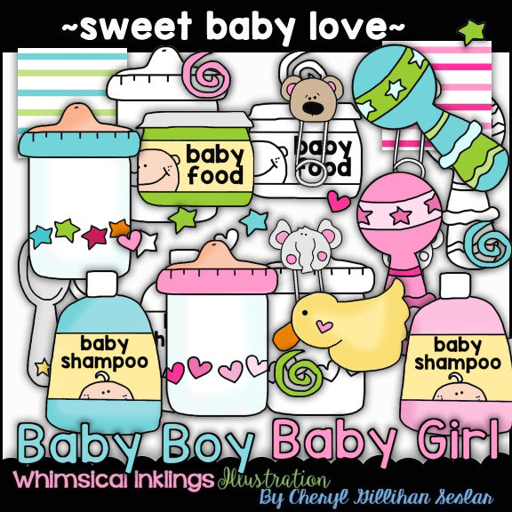 Sweet Baby Love – Digital Craft Supplies