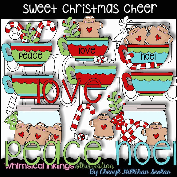 Sweet Christmas Cheer Clipart