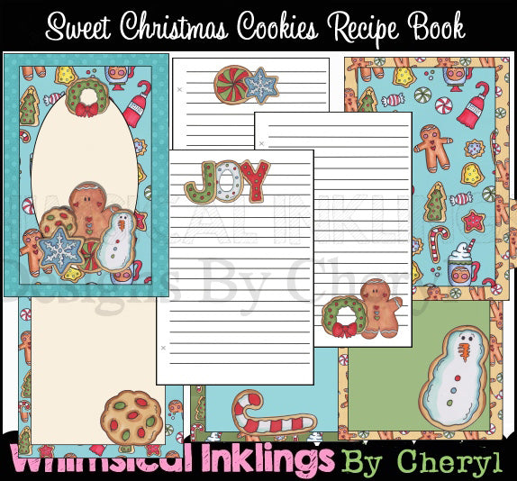 Sweet Christmas Cookies Recipe Book   (WI)