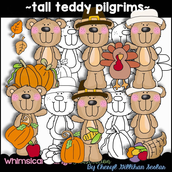 Osos de peluche altos... Peregrinos