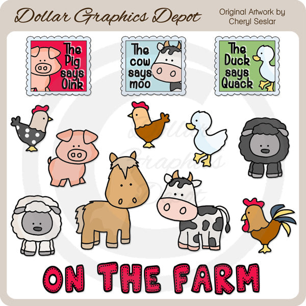 La mucca dice muggito - ClipArt