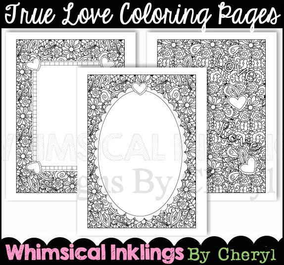 True Love...Coloring Pages   (WI)
