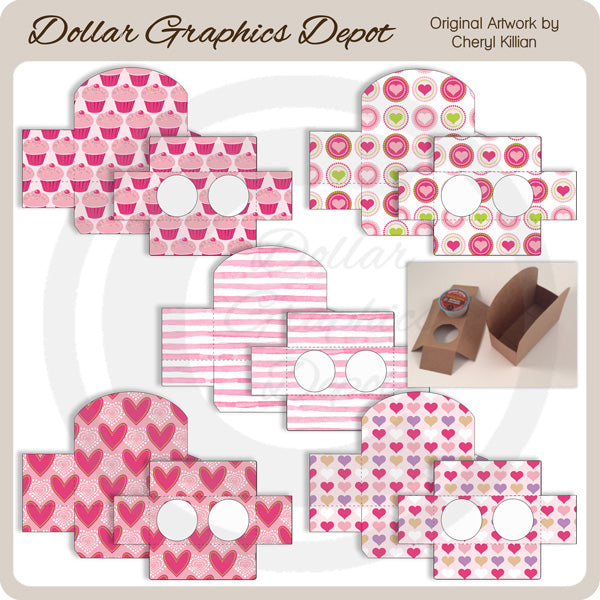 Valentine - Coffee Pod Holders