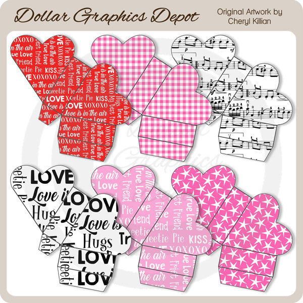 Valentine Heart Boxes