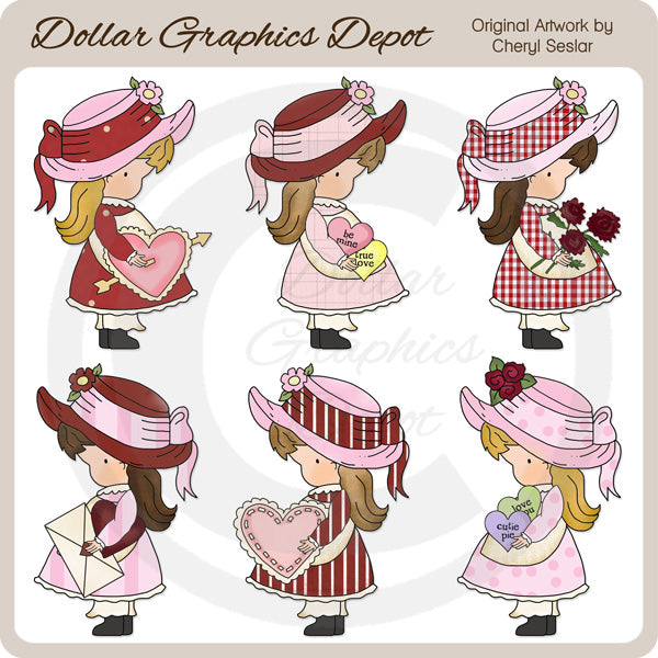 Valentine Sarah - Clip Art - *Esclusiva DCS*