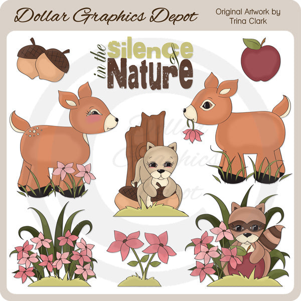 Caminar Por El Bosque - Clipart