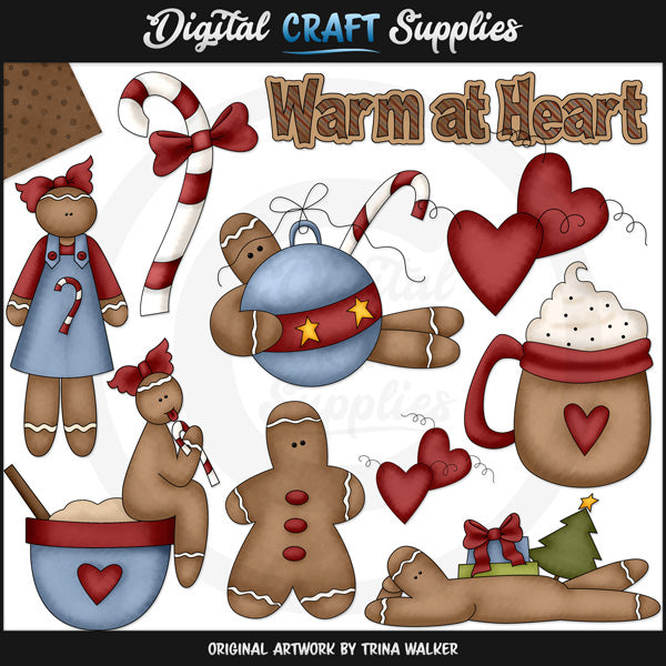 Cálido De Corazón - Clipart
