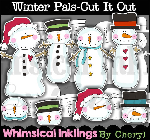 Winter Pals Cut-It-Out