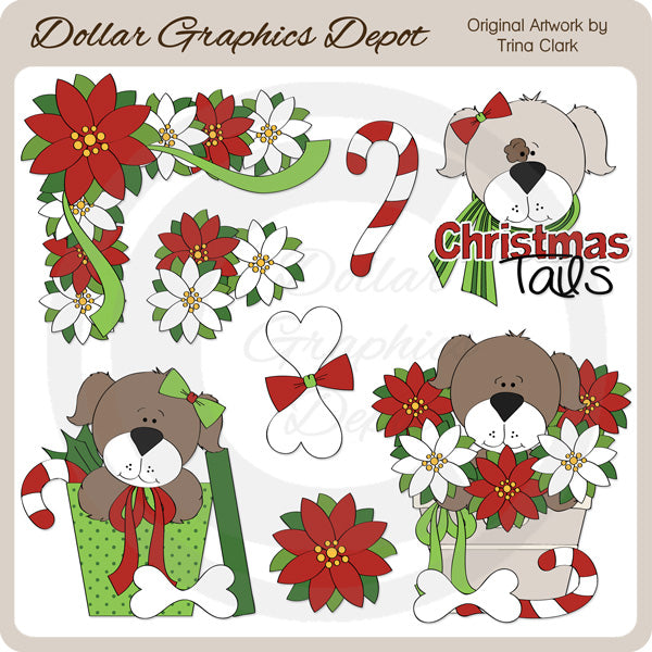 Cuccioli di Natale 1 - ClipArt