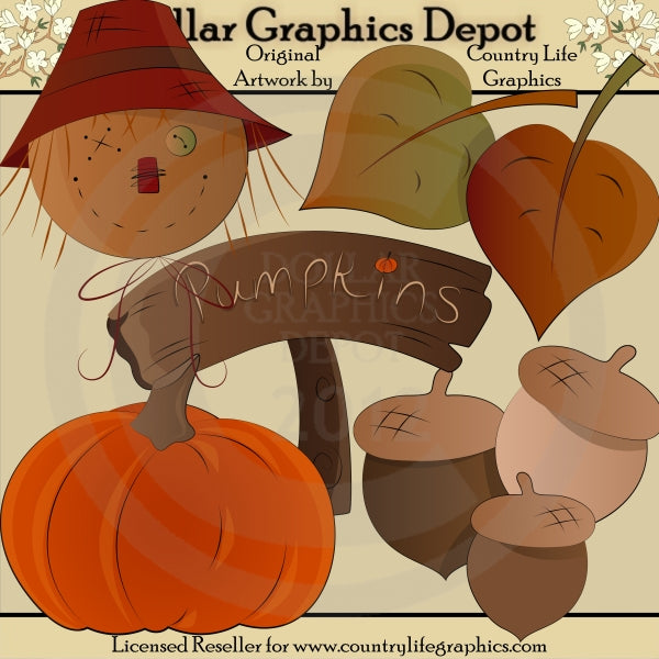 Autumn Colors - Clip Art