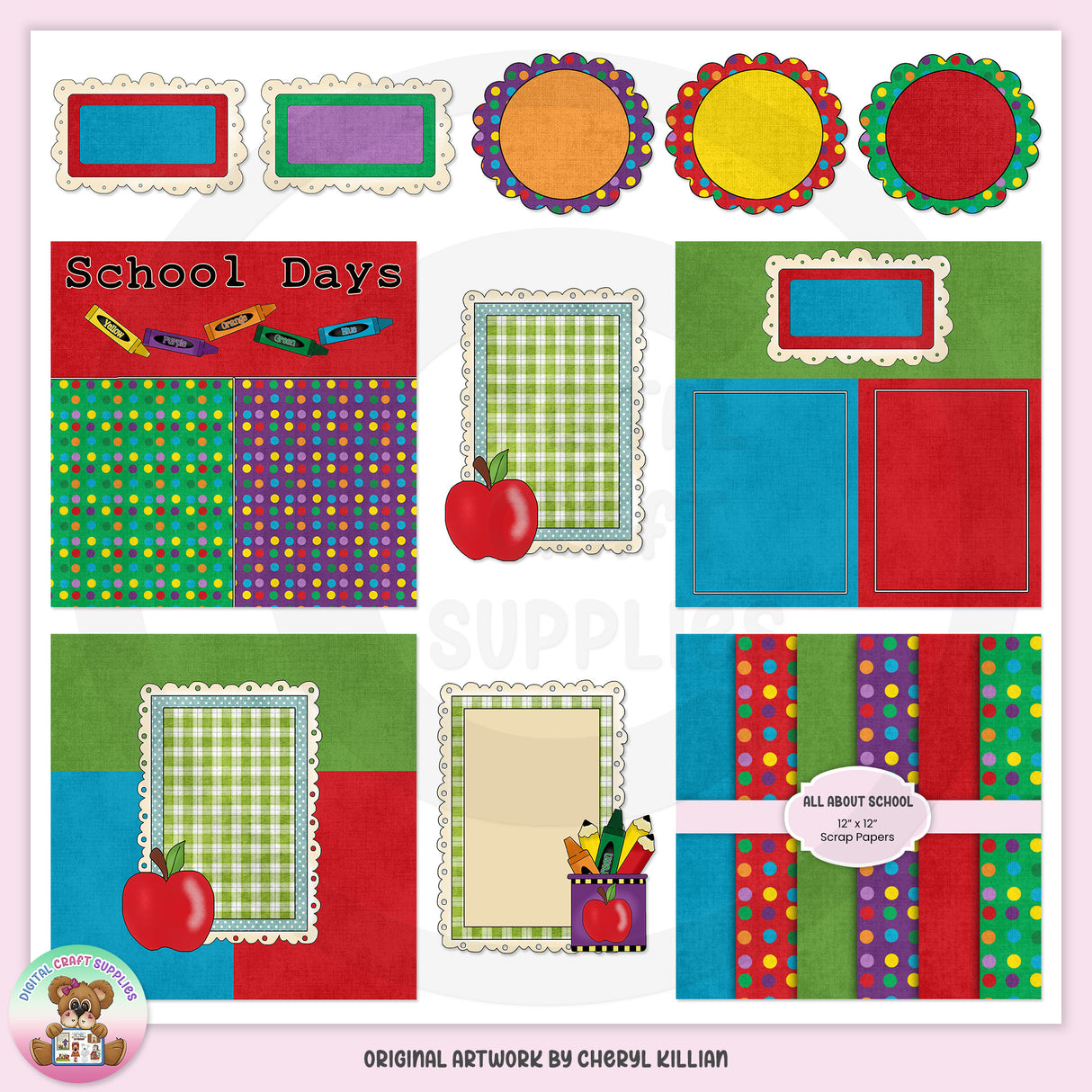 Tutto sulla scuola: kit di scarti