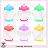 Candy Jars - Empty - Clip Art - DCS Exclusive