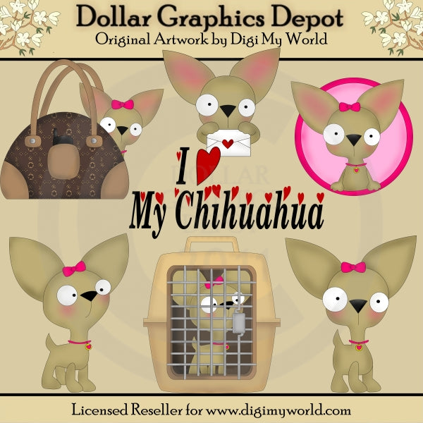 Aiii Chihuahua 2 - Clip Art