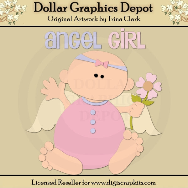 Angel Baby 1 - Cutting Files