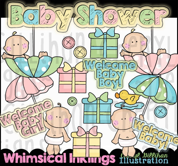 Baby Shower...Collezione grafica