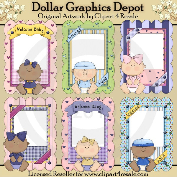 Baby Picture Frames - Printables