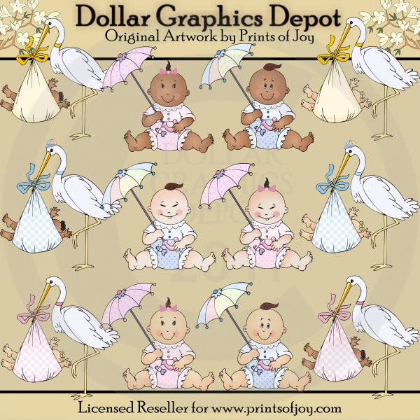 Baby Shower - ClipArt