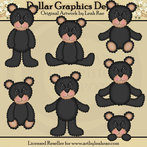 Bears 3 - Clip Art