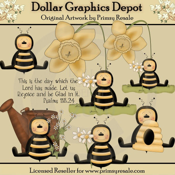 Bees - Clip Art