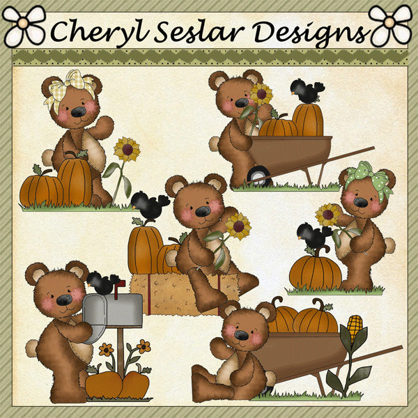 Raggedy Bears..."Buon autunno"