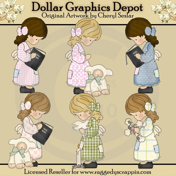 Christian Country Girls - Clip Art - DCS Exclusive