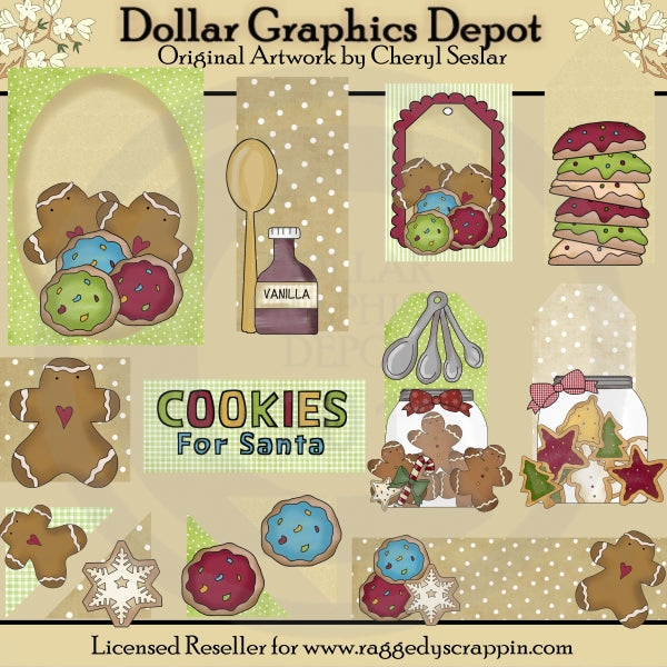 Christmas Cookies - Scrappin Delights