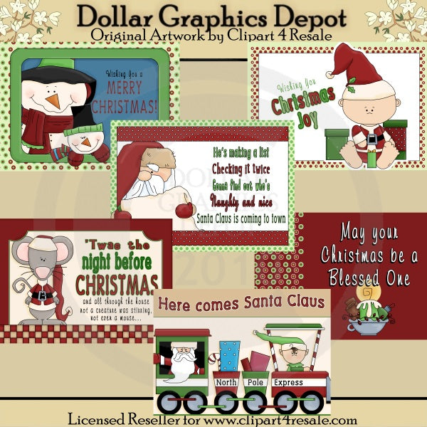 Cartoline di Natale classiche