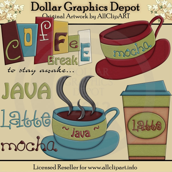 Coffee Break - Clip Art