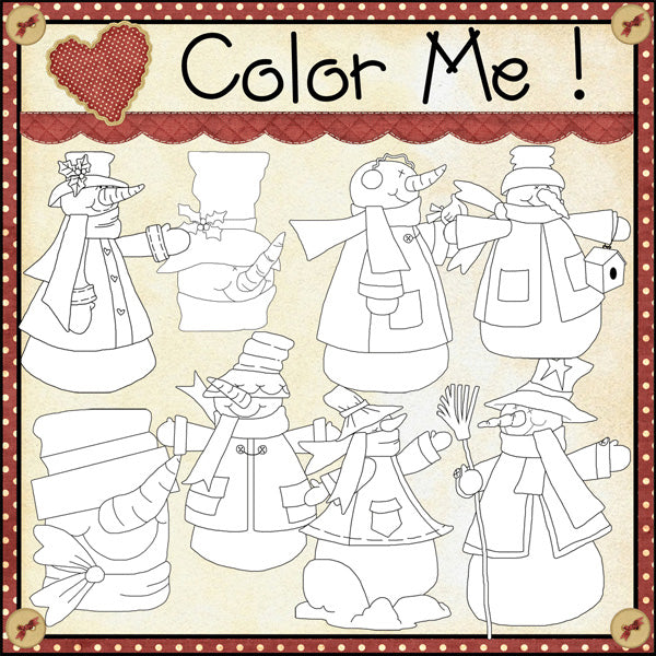 Color Me...Snowmen Images_600A