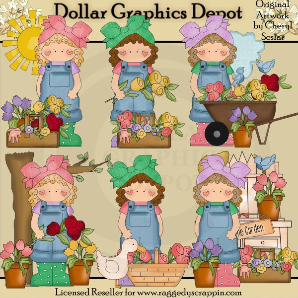 Darcy's Garden - Clip Art