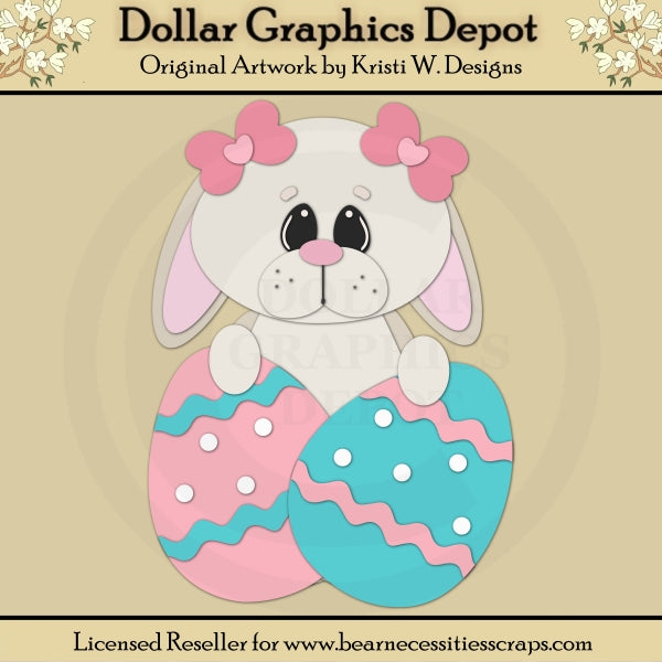 Easter Bunny 3 - Cutting Files / Paper Piecing - *DCS Exclusive*