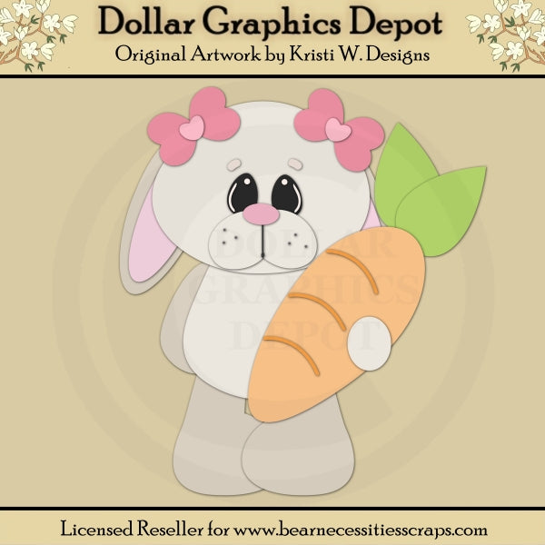 Easter Bunny 5 - Cutting Files / Paper Piecing - *DCS Exclusive*