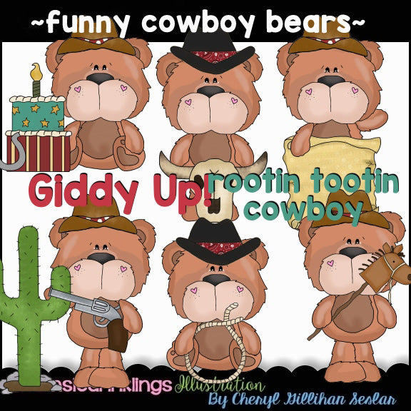 Funny Bears...Cowboy Bears