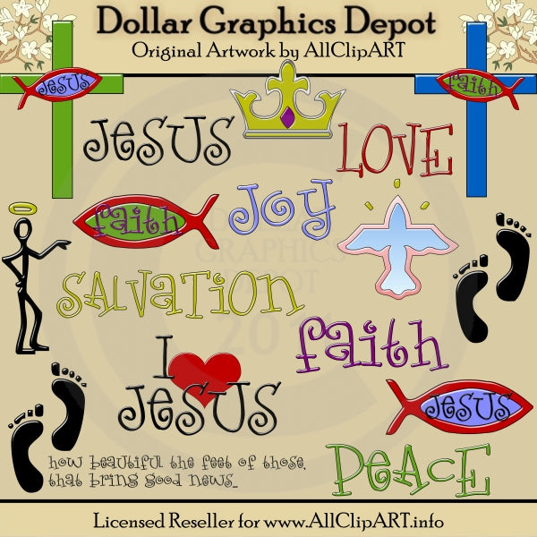 Faith In Jesus - Clip Art
