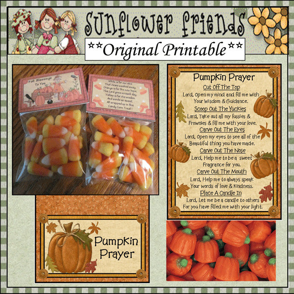 Pumpkin Prayer and Candy Corn