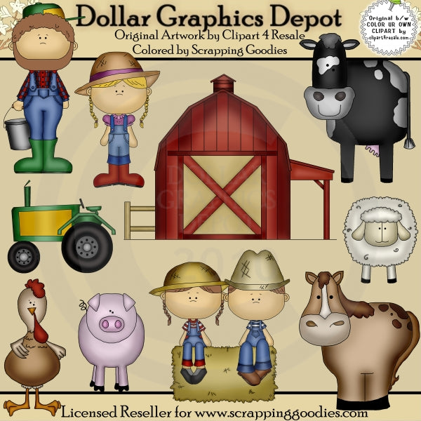 Farm Living Is The Life For Me - Clip Art