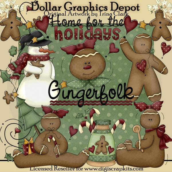 Gingerfolk - Clip Art