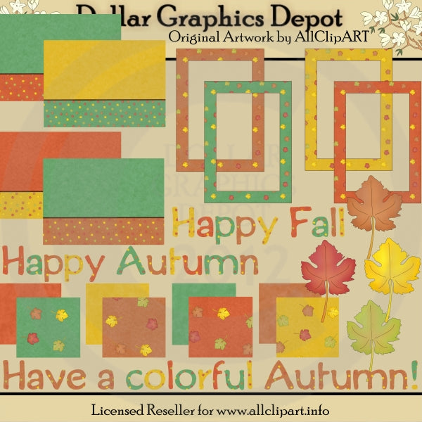 Happy Fall - Scrap Kit