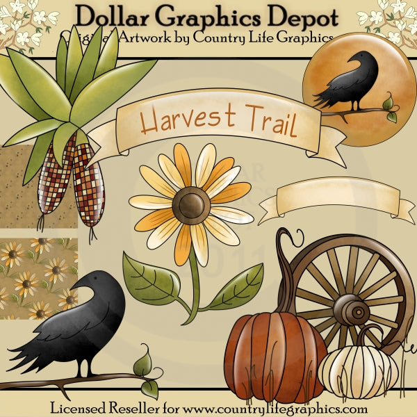 Harvest Trail - Clip Art