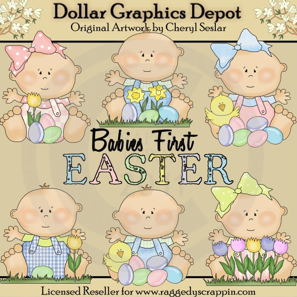 Just Babies - Easter - Clip Art